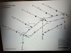 Stel G18 250 cm Fiber Ventura stangsæt 